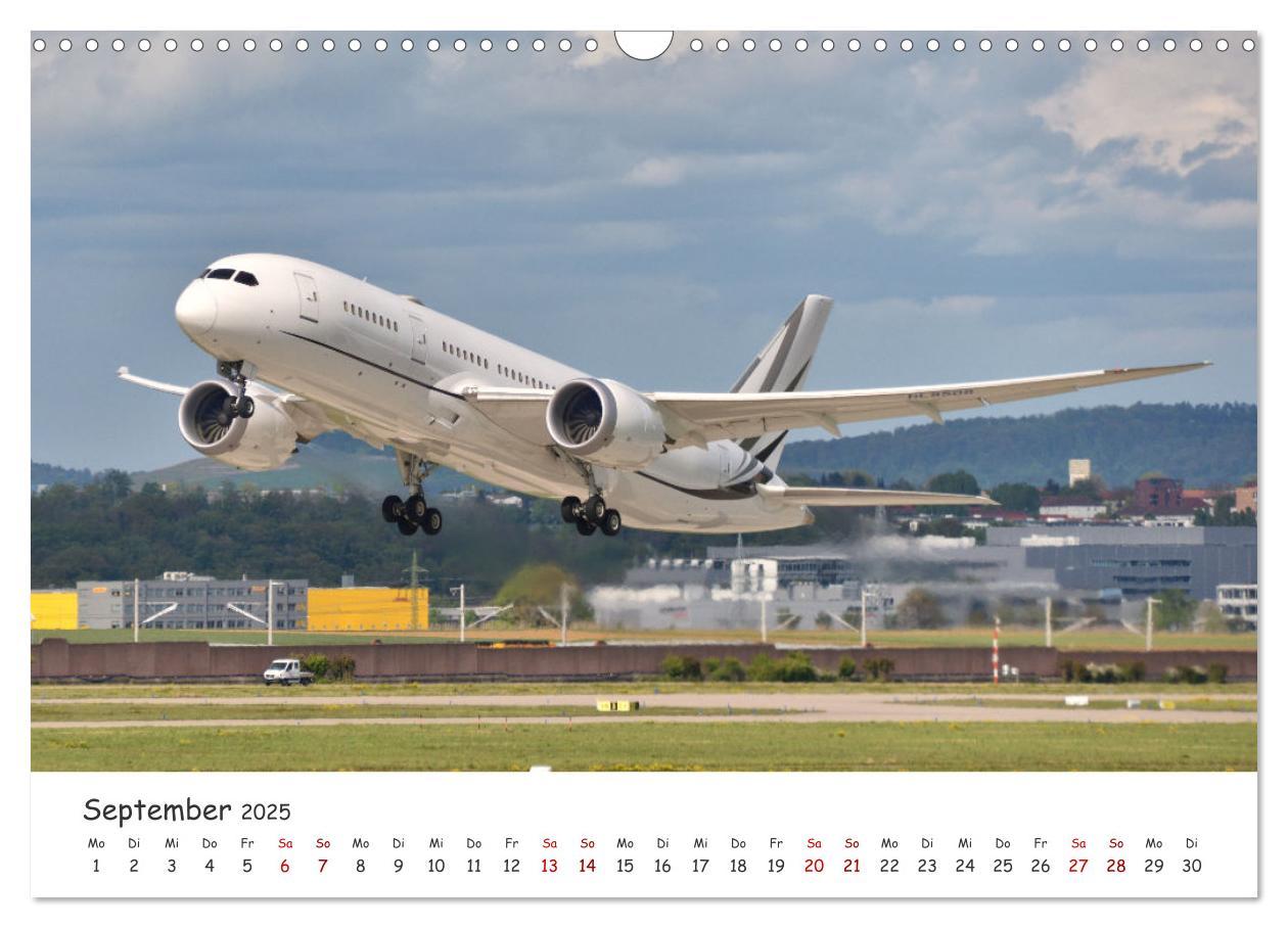 Bild: 9783457220696 | Flugzeuge auf Europas Flughäfen (Wandkalender 2025 DIN A3 quer),...