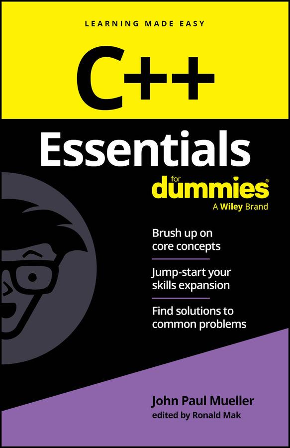 Cover: 9781394307883 | C++ Essentials for Dummies | John Paul Mueller | Taschenbuch | 2025