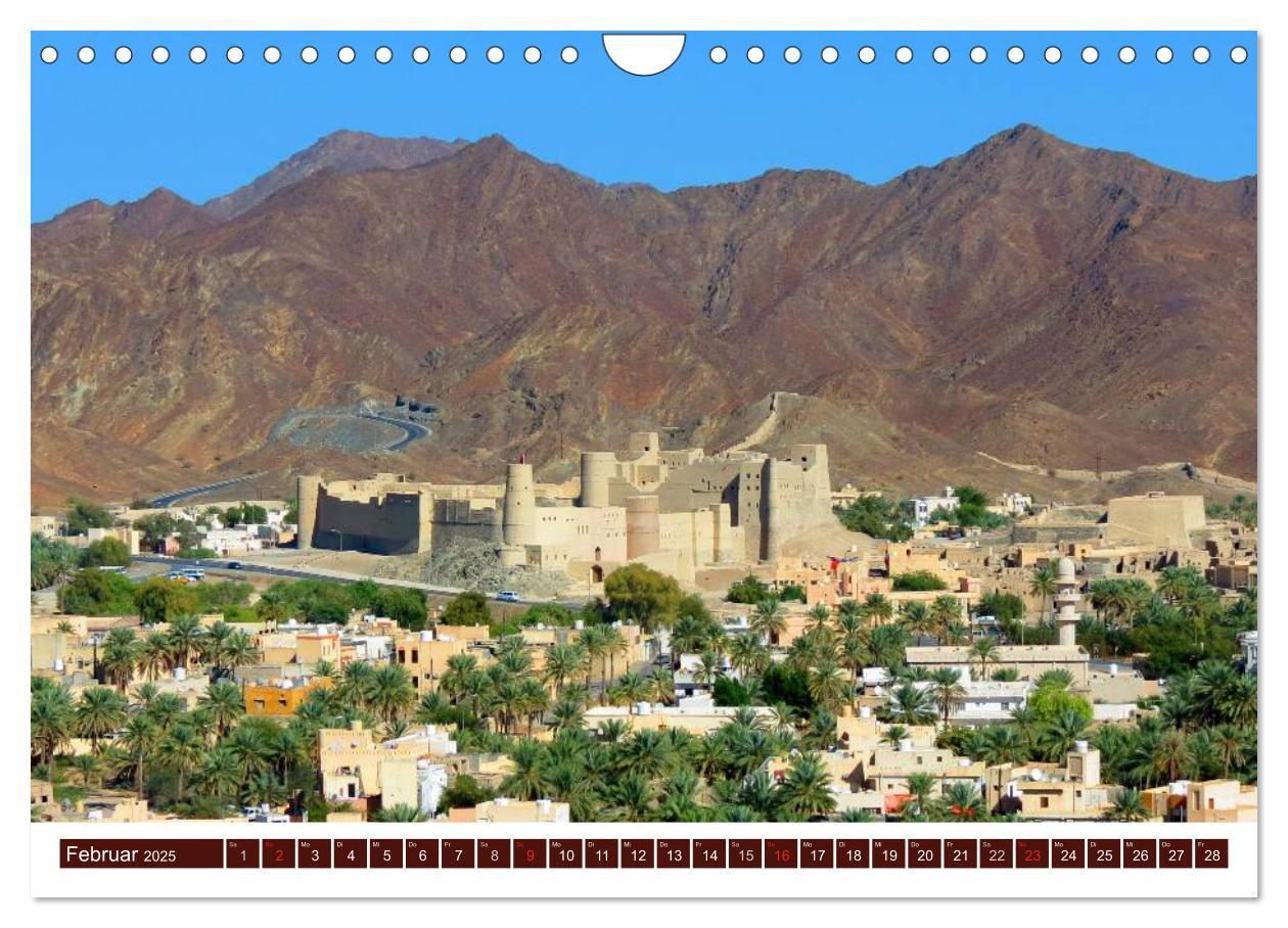 Bild: 9783435720316 | Oman (Wandkalender 2025 DIN A4 quer), CALVENDO Monatskalender | Dürr