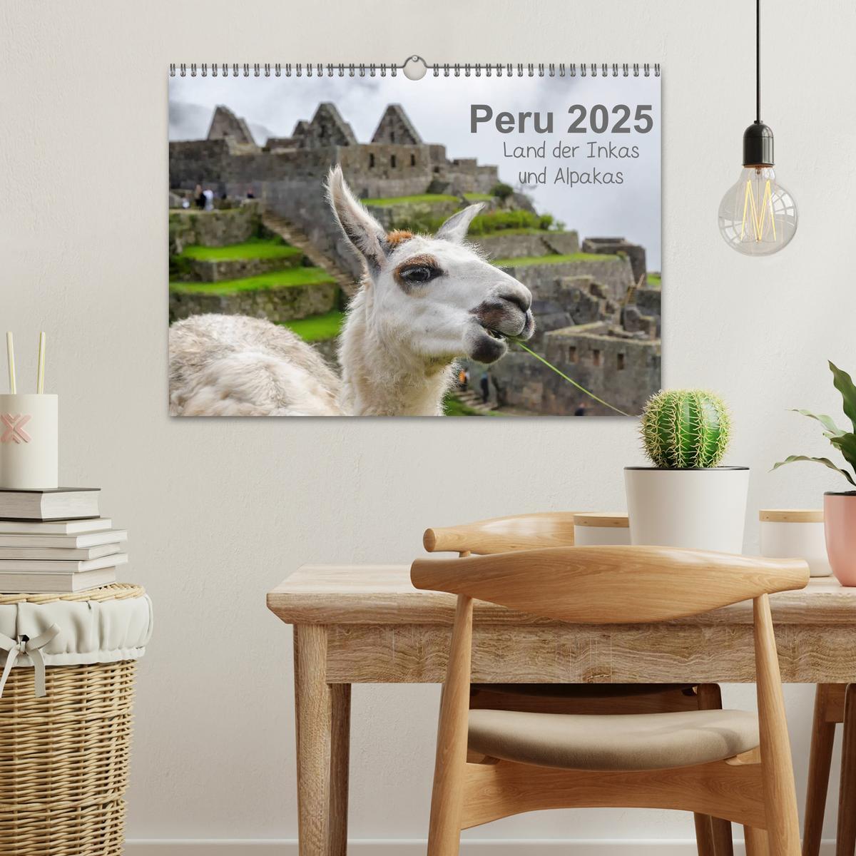 Bild: 9783435724444 | Peru - Land der Inkas und Alpakas (Wandkalender 2025 DIN A3 quer),...