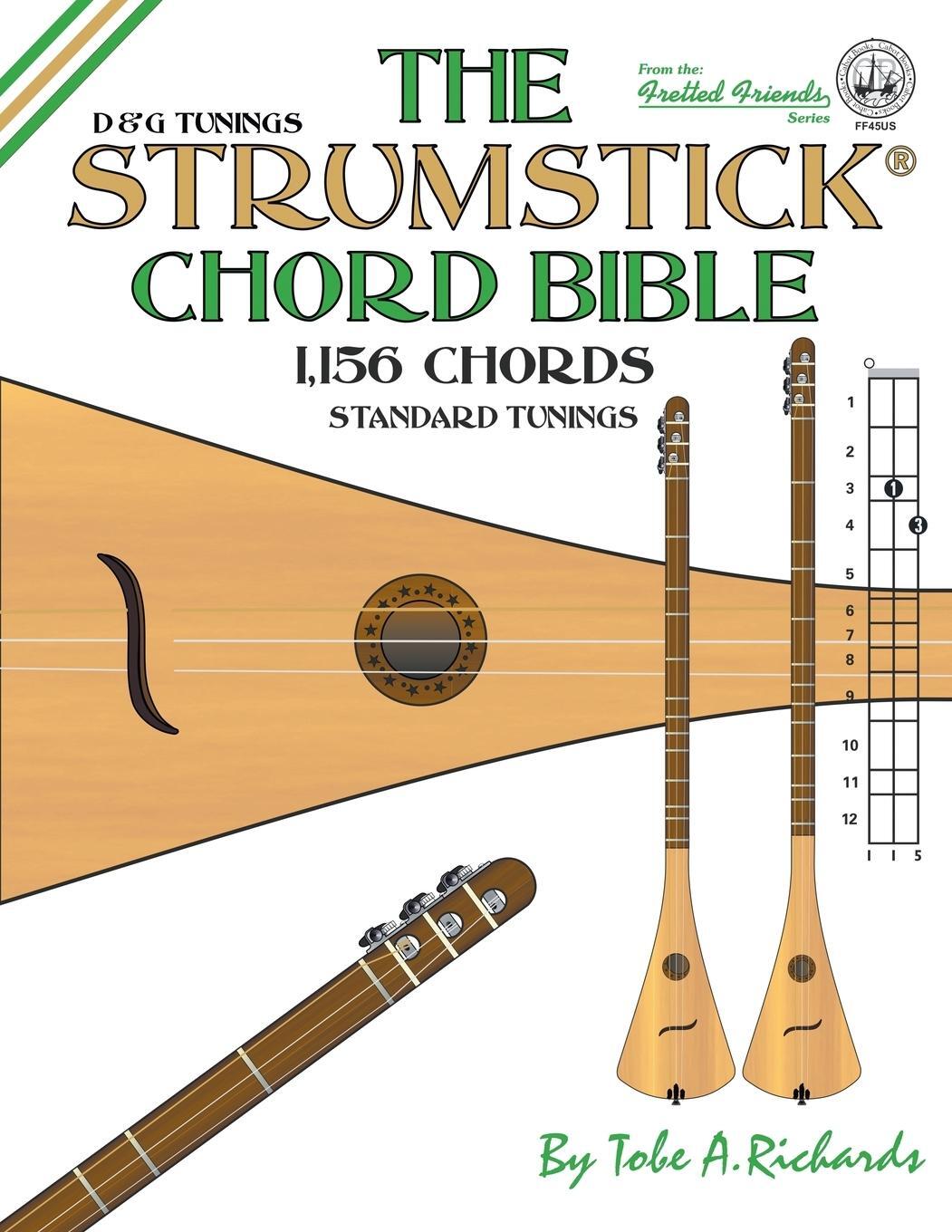 Cover: 9781912087822 | The Strumstick Chord Bible | D &amp; G Standard Tunings 1,156 Chords