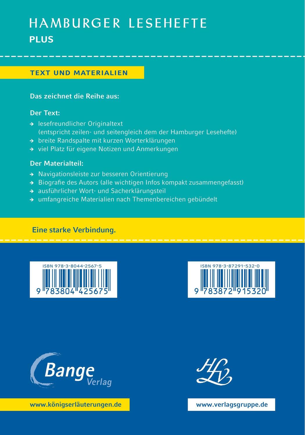 Rückseite: 9783804425675 | Der Heizer, Das Urteil, In der Strafkolonie (Textausgabe) | Kafka