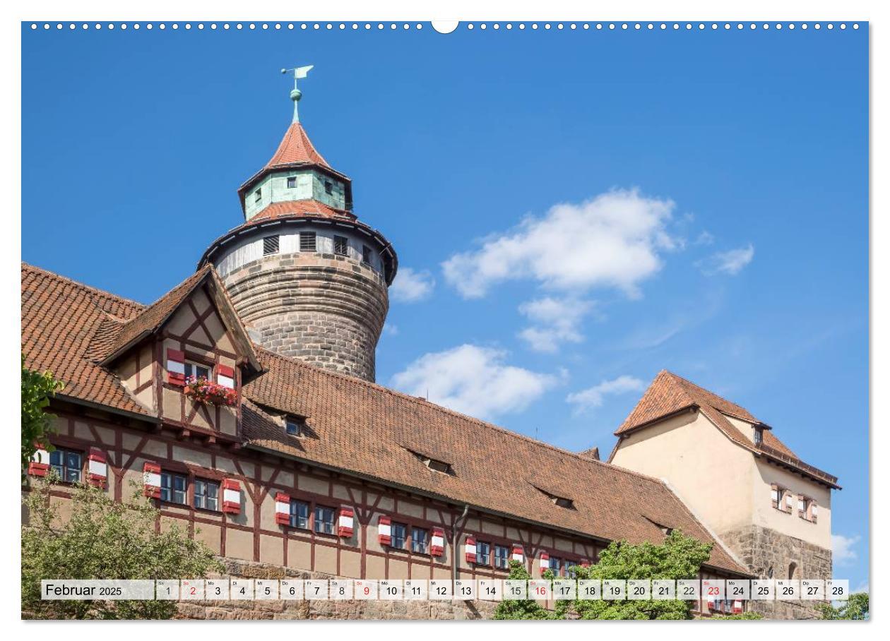 Bild: 9783435586332 | NÜRNBERG Historisches Stadtherz (hochwertiger Premium Wandkalender...