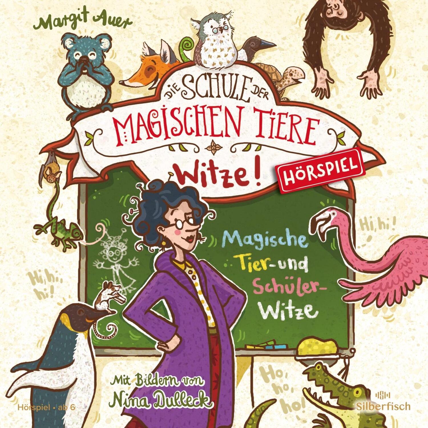 Cover: 9783745604238 | Die Schule der magischen Tiere - Hörspiele: Witze! | Margit Auer | CD