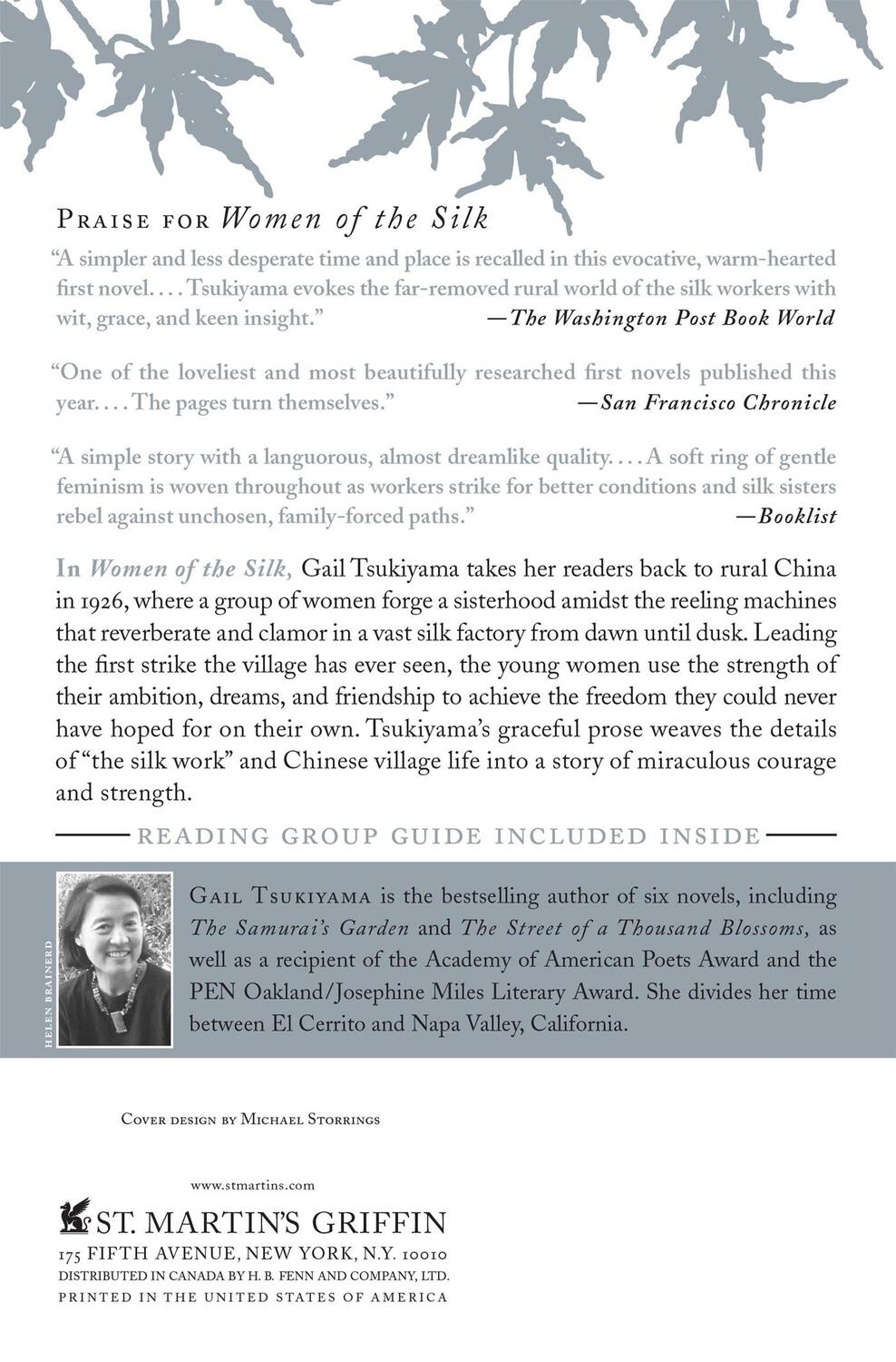 Rückseite: 9780312099435 | Women of the Silk | Gail Tsukiyama | Taschenbuch | Englisch | 2000