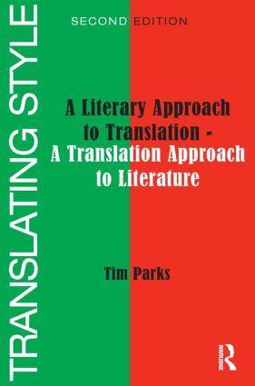 Cover: 9781905763047 | Translating Style | Tim Parks | Taschenbuch | Englisch | 2007