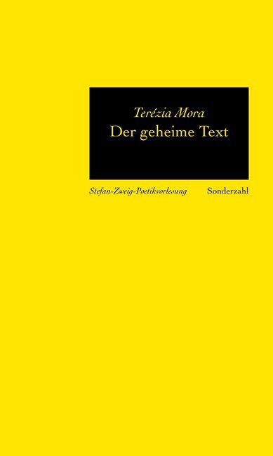 Der geheime Text - Mora, Terézia