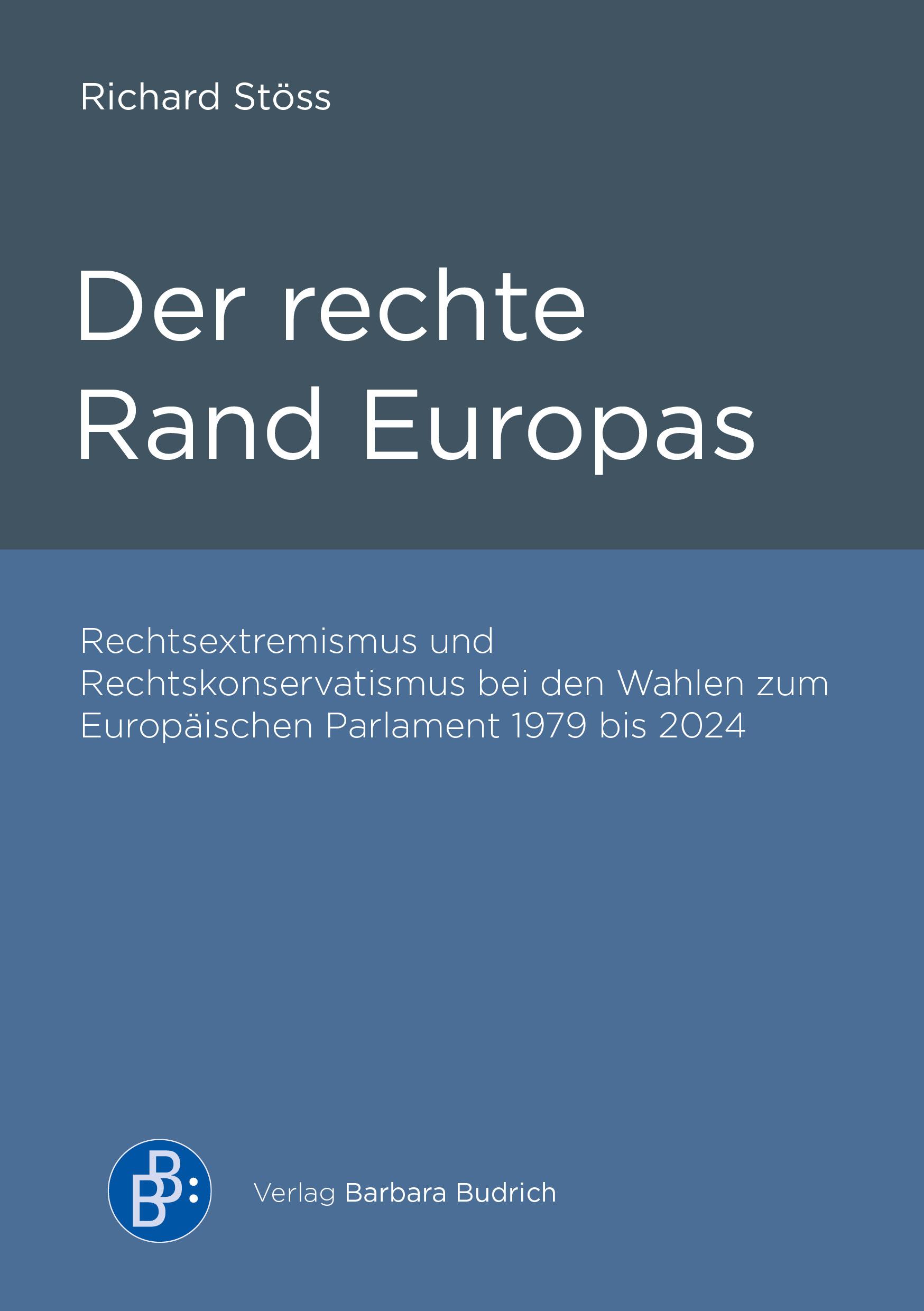 Cover: 9783847431299 | Der rechte Rand Europas | Richard Stöss | Buch | 160 S. | Deutsch