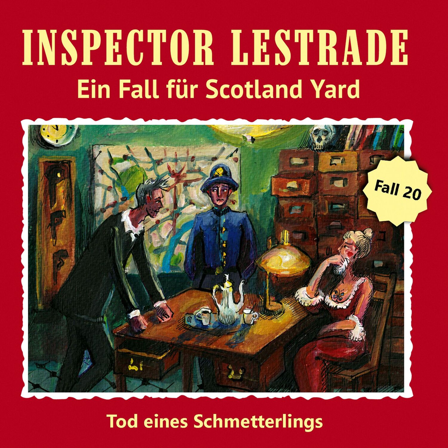 Cover: 9783864738456 | Inspector Lestrade CD 20: Tod eines Schmetterlings | Andreas Masuth