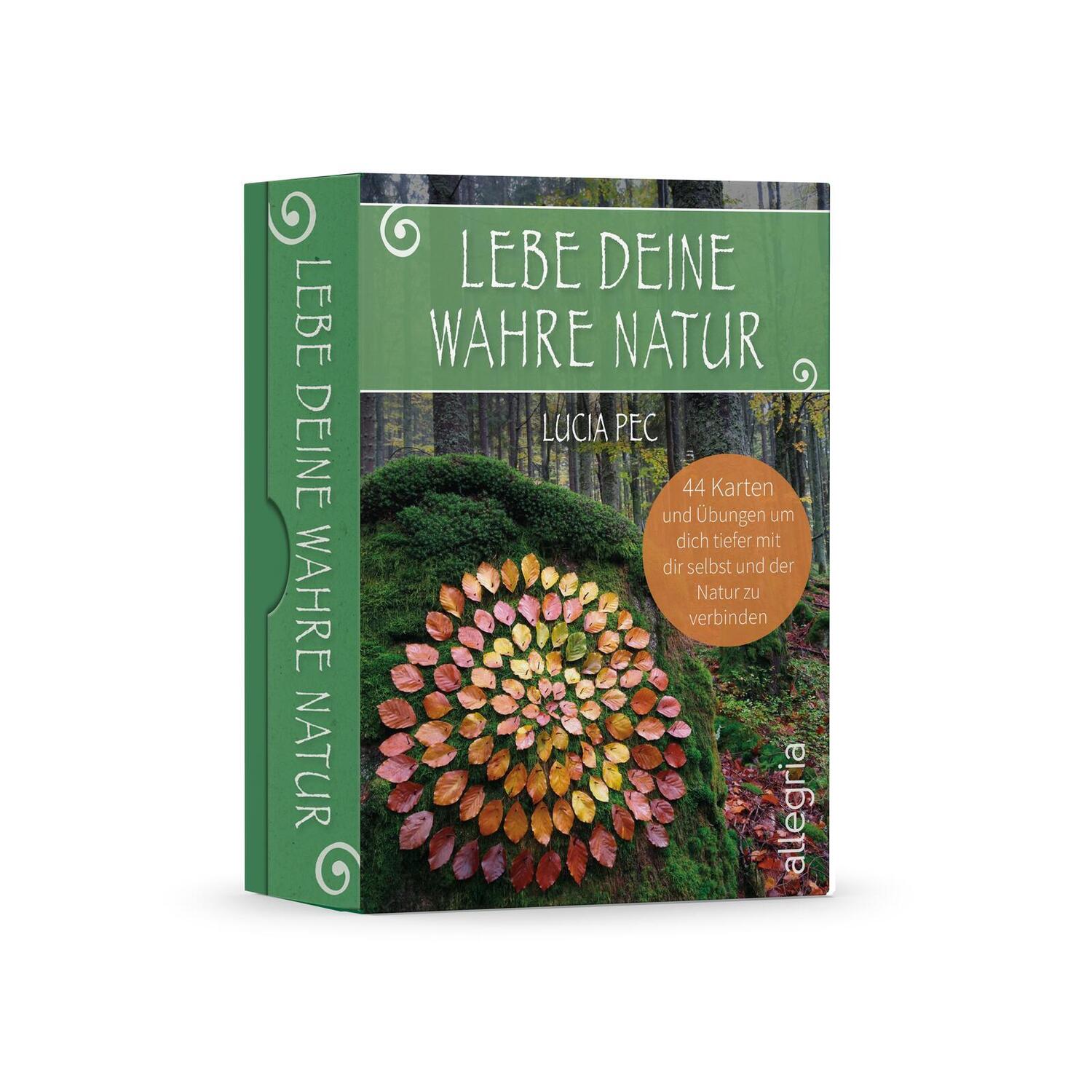 Cover: 4251385308069 | Lebe deine wahre Natur | Lucia Pec | Box | 44 S. | Deutsch | 2023