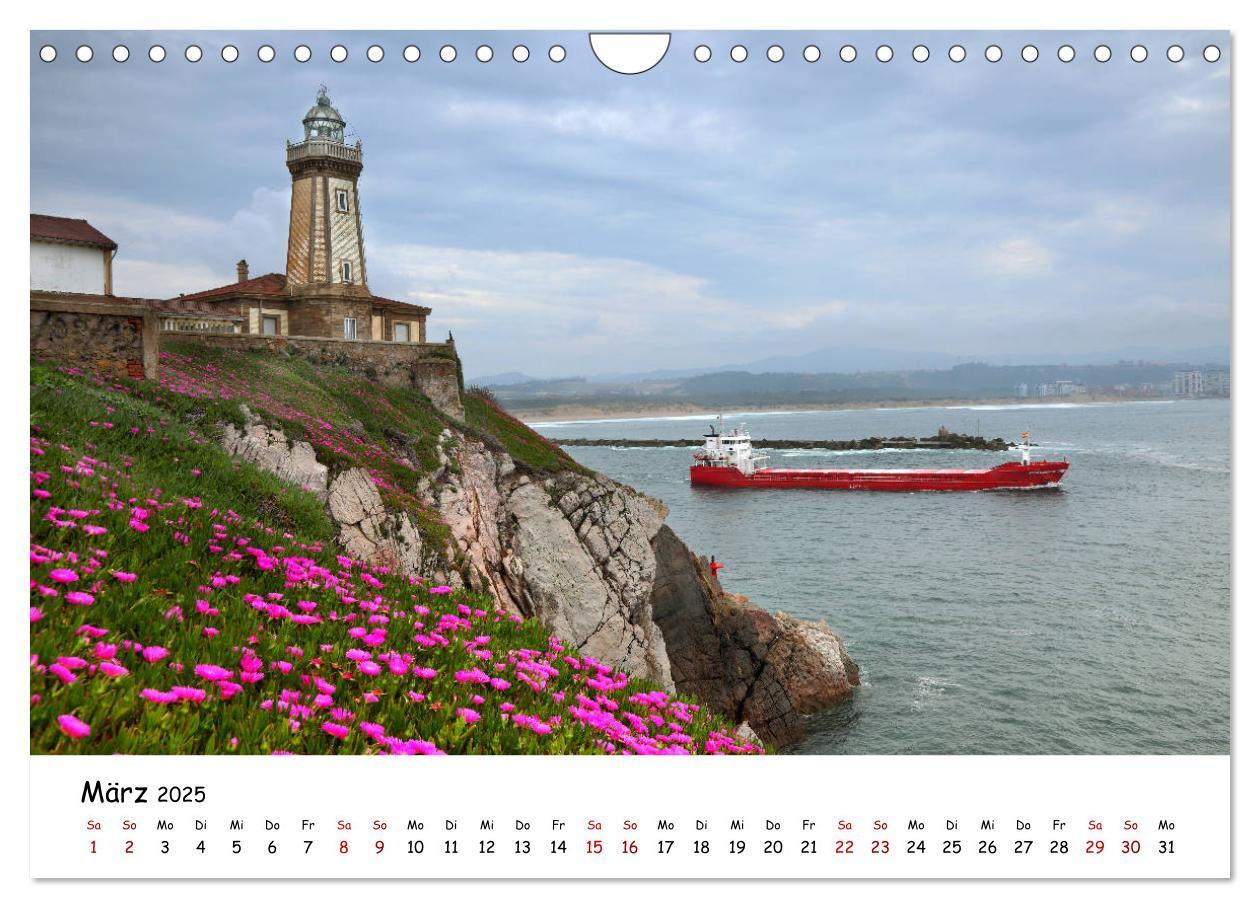 Bild: 9783435385010 | Nordspanien (Wandkalender 2025 DIN A4 quer), CALVENDO Monatskalender