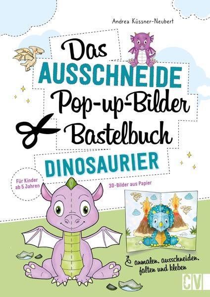 Cover: 9783841103147 | Das Ausschneide-Pop-up-Bilder-Bastelbuch. Dinosaurier | Taschenbuch