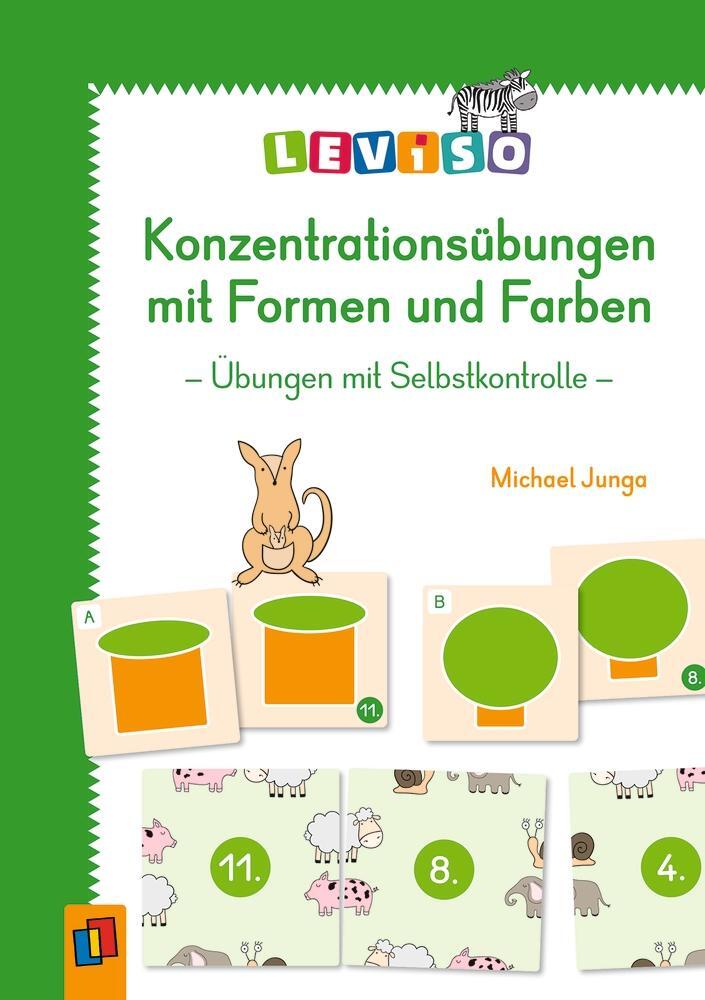 Cover: 9783834661999 | Konzentrationsübungen mit Formen und Farben | Michael Junga | LEVISO