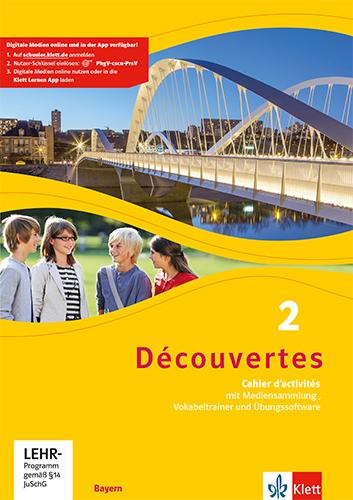 Cover: 9783126222747 | Découvertes 2. Ausgabe Bayern. Cahier d'activités mit mp3-CD,...