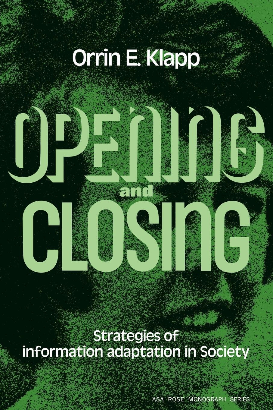 Cover: 9780521293112 | Opening and Closing | Orrin E. Klapp (u. a.) | Taschenbuch | Paperback
