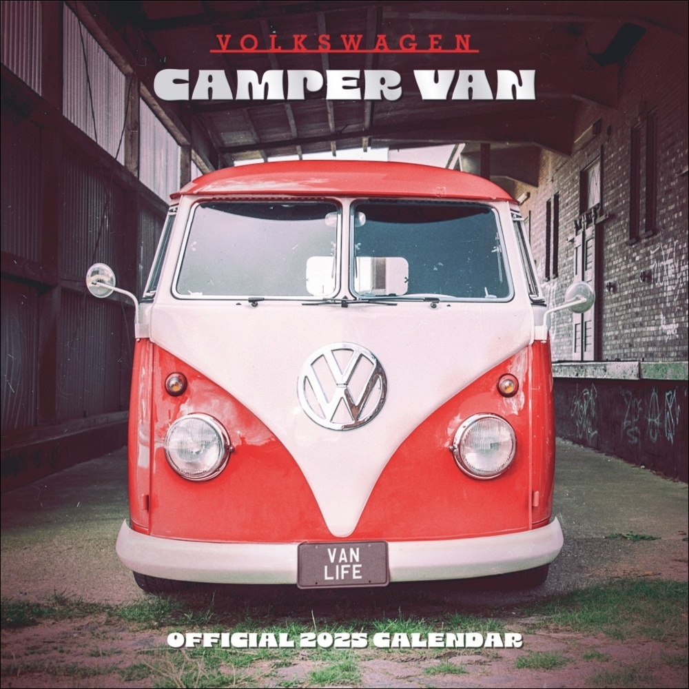 Cover: 9783840196799 | Camper Vans Broschurkalender 2025 | Kalender | 28 S. | Englisch | 2025