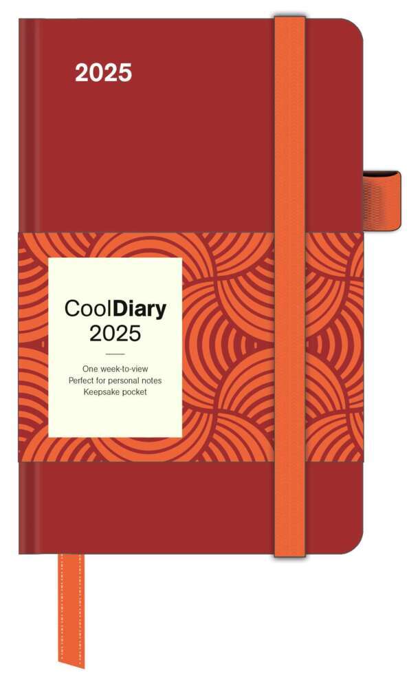 Cover: 4002725994905 | N NEUMANNVERLAGE - Rust 2025 Cool Diary, 9x14cm, Wochenkalender mit...