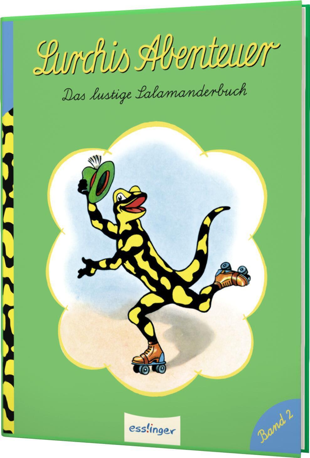 Cover: 9783480235049 | Lurchis Abenteuer 2: Das lustige Salamanderbuch | Erwin Kühlewein