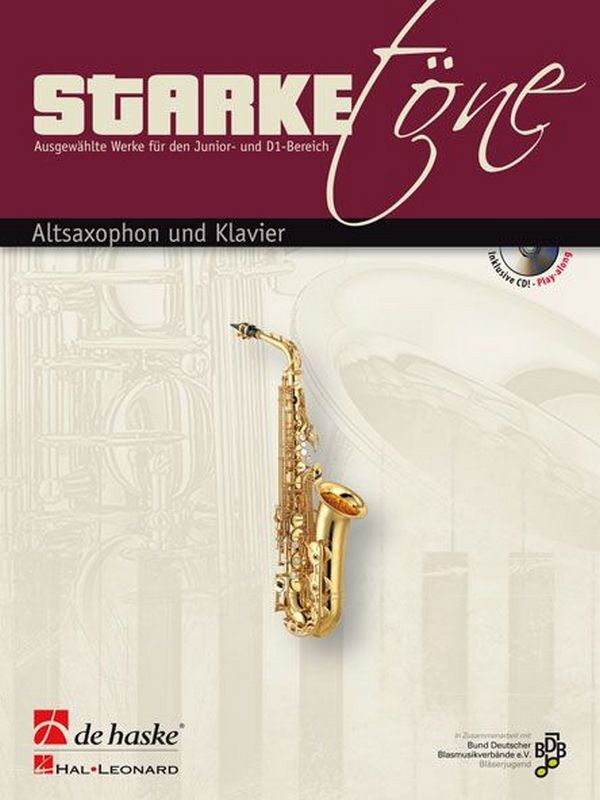 Cover: 9789043139403 | Starke Töne - Altsaxophon und Klavier | Buch + CD | Deutsch | 2011