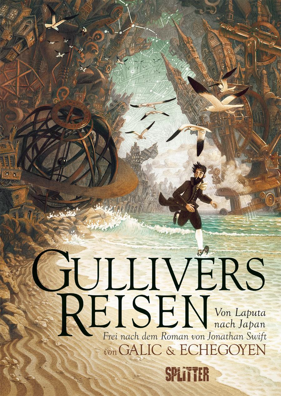 Cover: 9783967921663 | Gullivers Reisen: Von Laputa nach Japan (Graphic Novel) | Buch | 2021