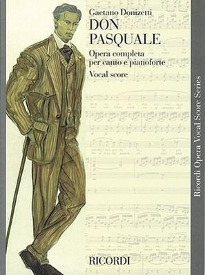 Cover: 9780793553839 | Don Pasquale: Opera Completa Per Canto E Pianoforte: Vocal Score
