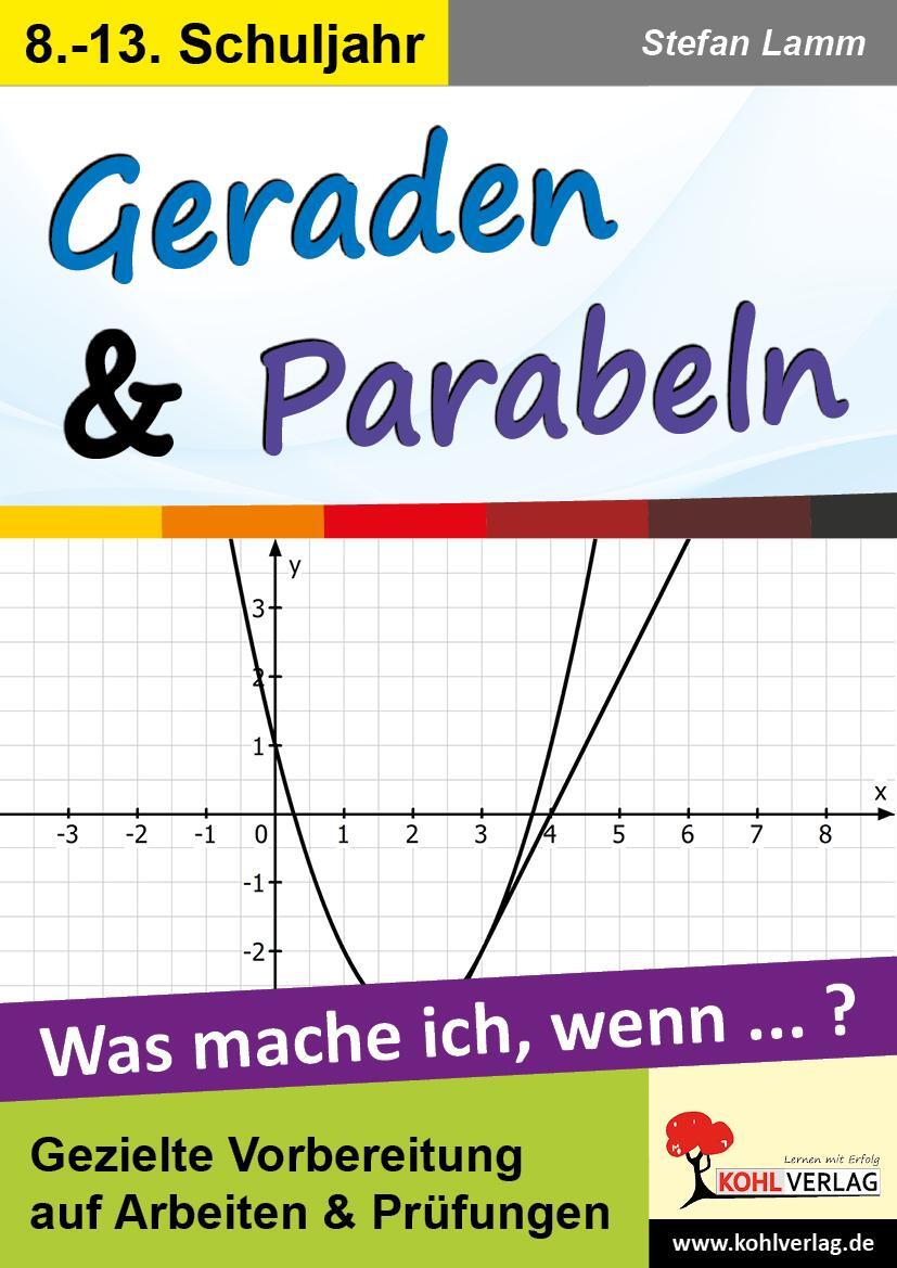 Cover: 9783960403876 | Geraden & Parabeln | Was mache ich, wenn ... ? | Stefan Lamm | Buch