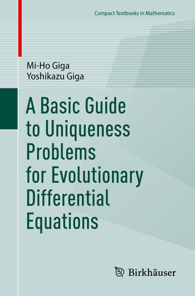 Cover: 9783031347955 | A Basic Guide to Uniqueness Problems for Evolutionary Differential...