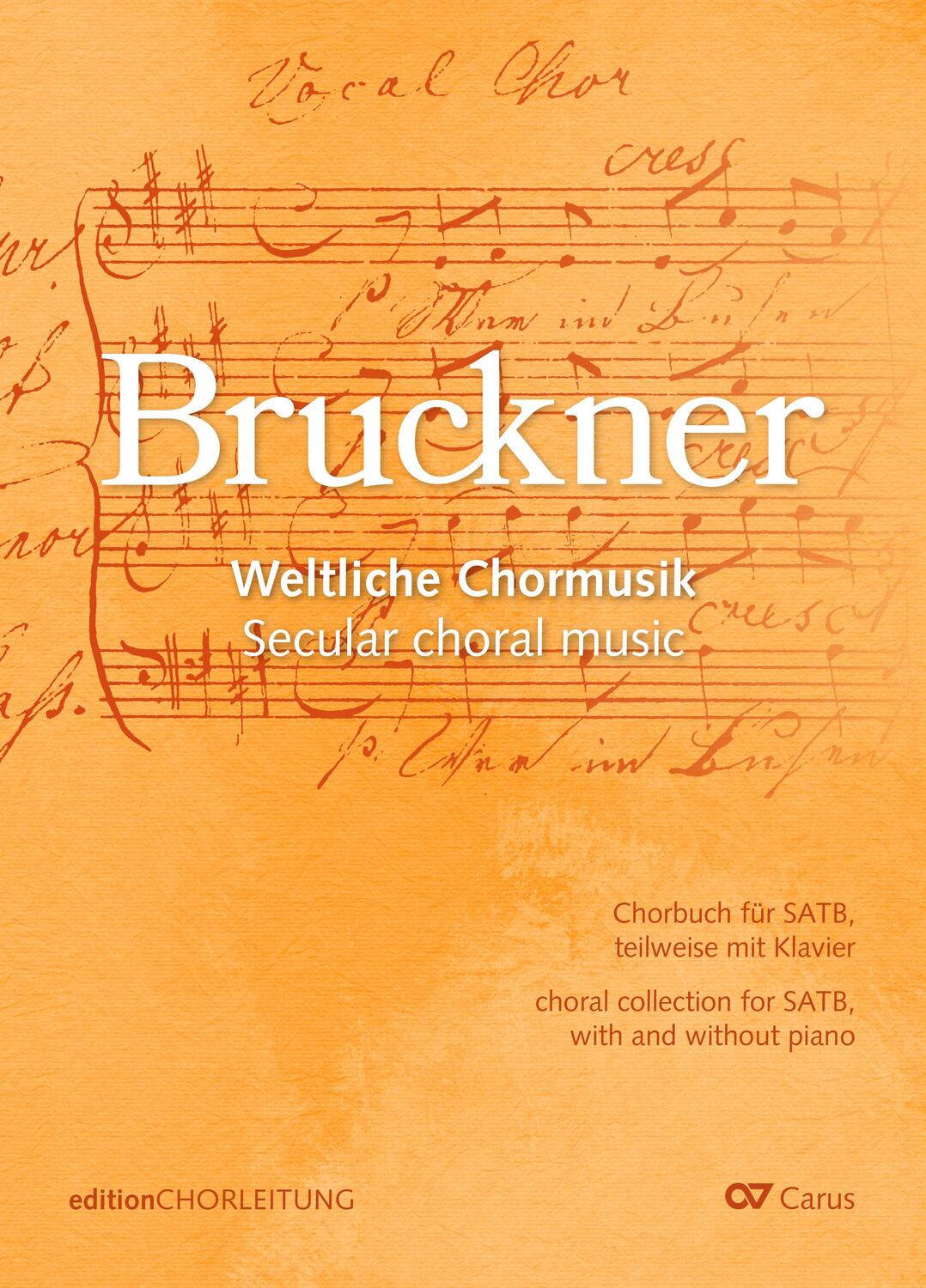 Cover: 9790007294045 | Chorbuch Bruckner | Weltliche Chormusik | Anton Bruckner | Taschenbuch