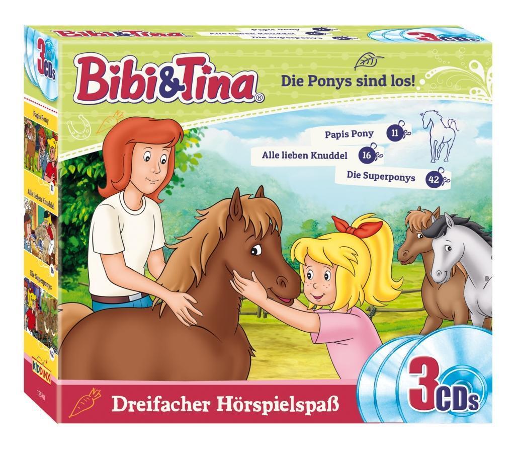 Cover: 4001504125783 | Die Ponys sind los:Papis Pony/Alle lieben Knuddel/ | Bibi & Tina | CD