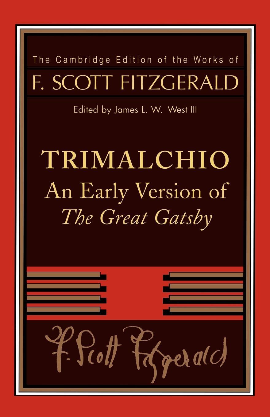 Cover: 9780521890472 | Trimalchio | An Early Version of the Great Gatsby | Fitzgerald | Buch