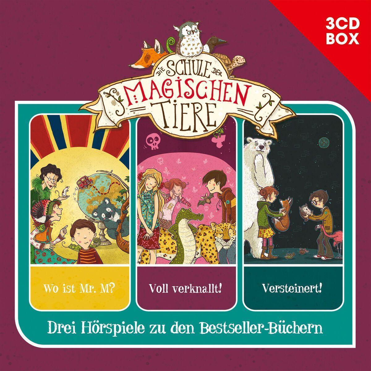 Cover: 602458847017 | Schule der Magischen Tiere - 3-CD Hspbox Vol. 3 | Tiere | Audio-CD