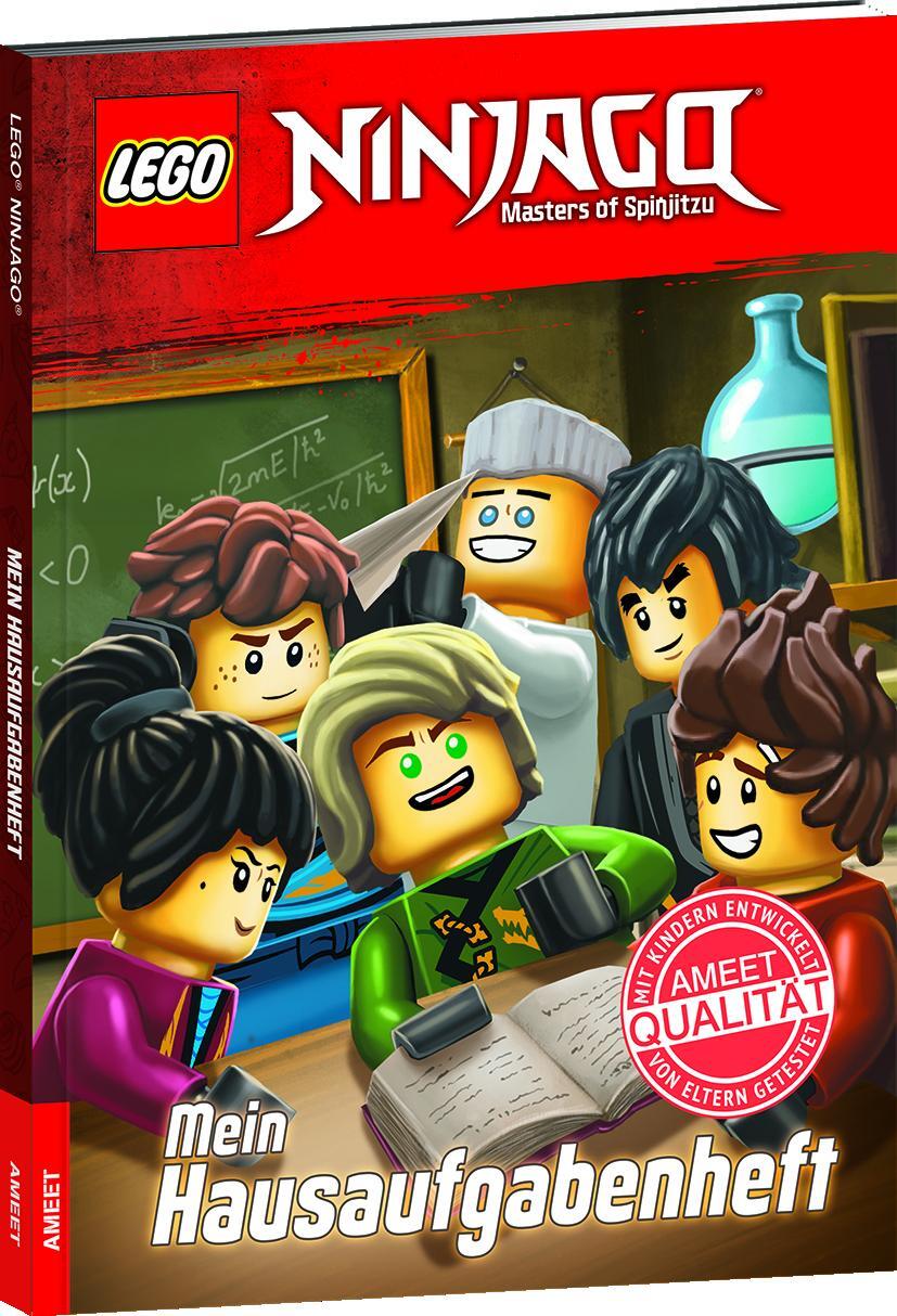 Cover: 9783960802679 | LEGO® NINJAGO® Mein Hausaufgabenheft | Taschenbuch | 128 S. | Deutsch