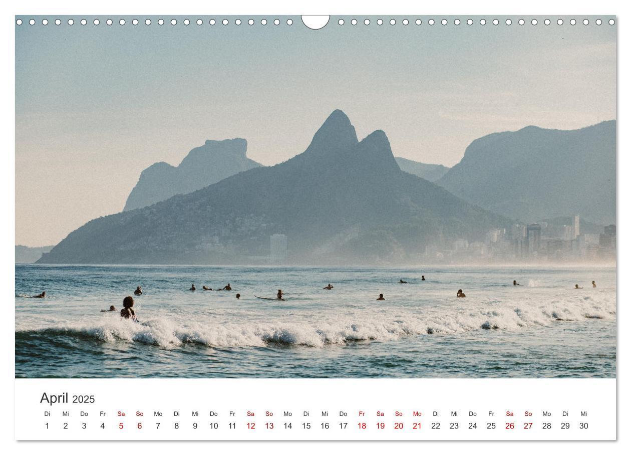 Bild: 9783383987694 | Rio de Janeiro - Am Fuße des Corcovados. (Wandkalender 2025 DIN A3...