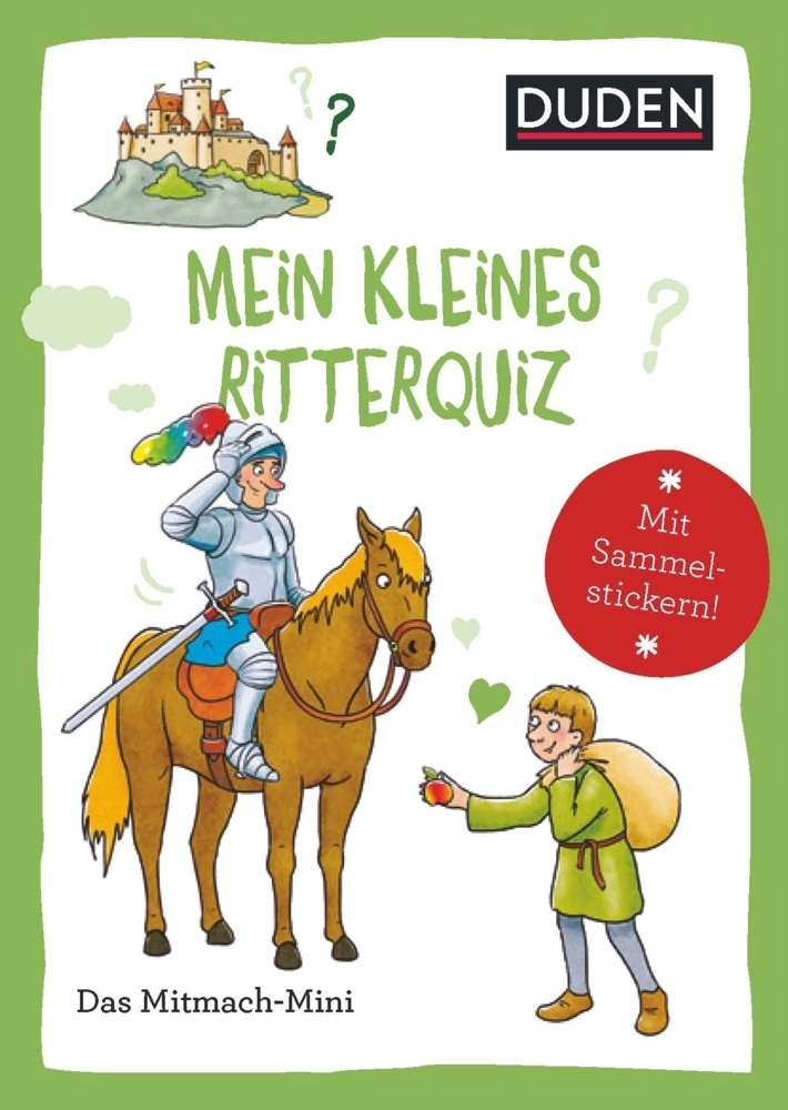 Cover: 9783411850419 | Duden Minis (Band 42) - Mein kleines Ritterquiz | Andrea Weller-Essers