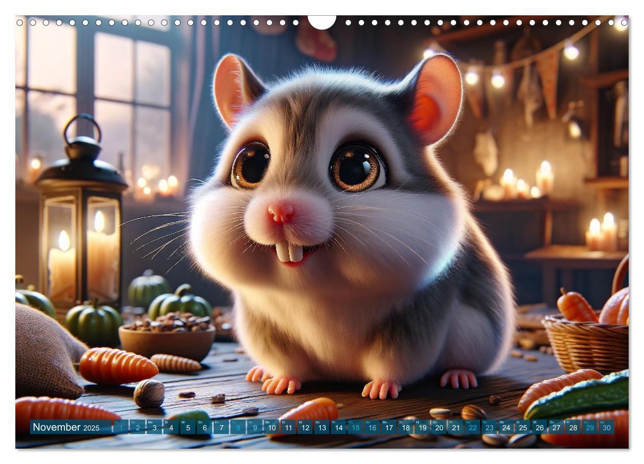 Bild: 9783383781643 | Hamsterbacken: Ein Jahr voller Überraschungen (Wandkalender 2025...