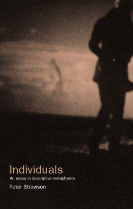 Cover: 9780415051859 | Individuals | An Essay in Descriptive Metaphysics | P.F. Strawson