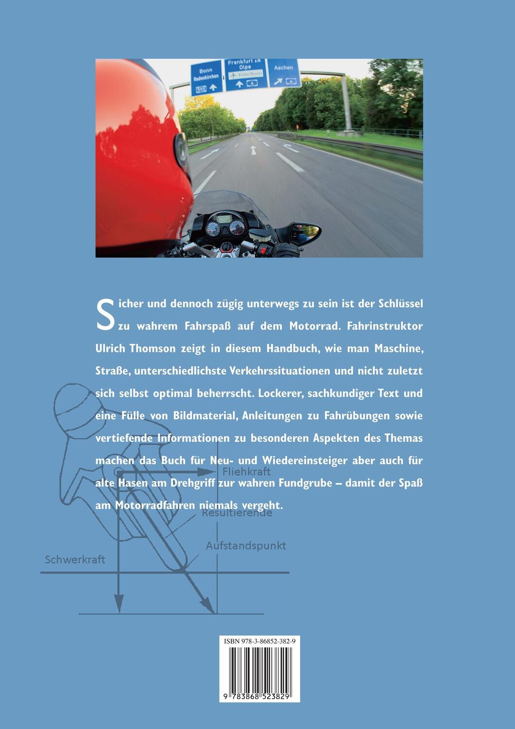 Rückseite: 9783868523829 | Motorradfahren in Perfektion | Ulrich Thomson | Taschenbuch | 200 S.