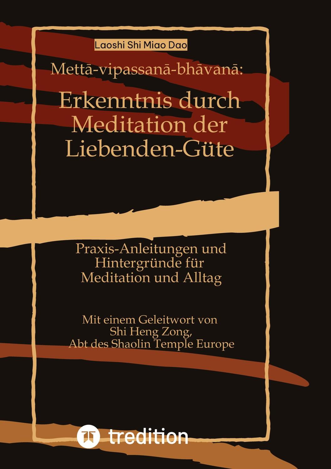 Cover: 9783347973855 | Mett¿-vipassan¿-bh¿van¿: Erkenntnis durch Meditation der...