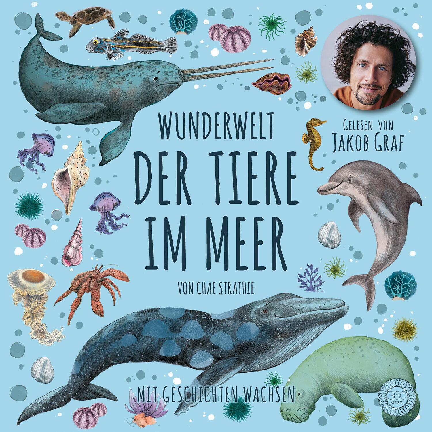 Cover: 9783961858835 | Wunderwelt der Tiere im Meer - Gelesen von Jakob Graf | Chae Strathie