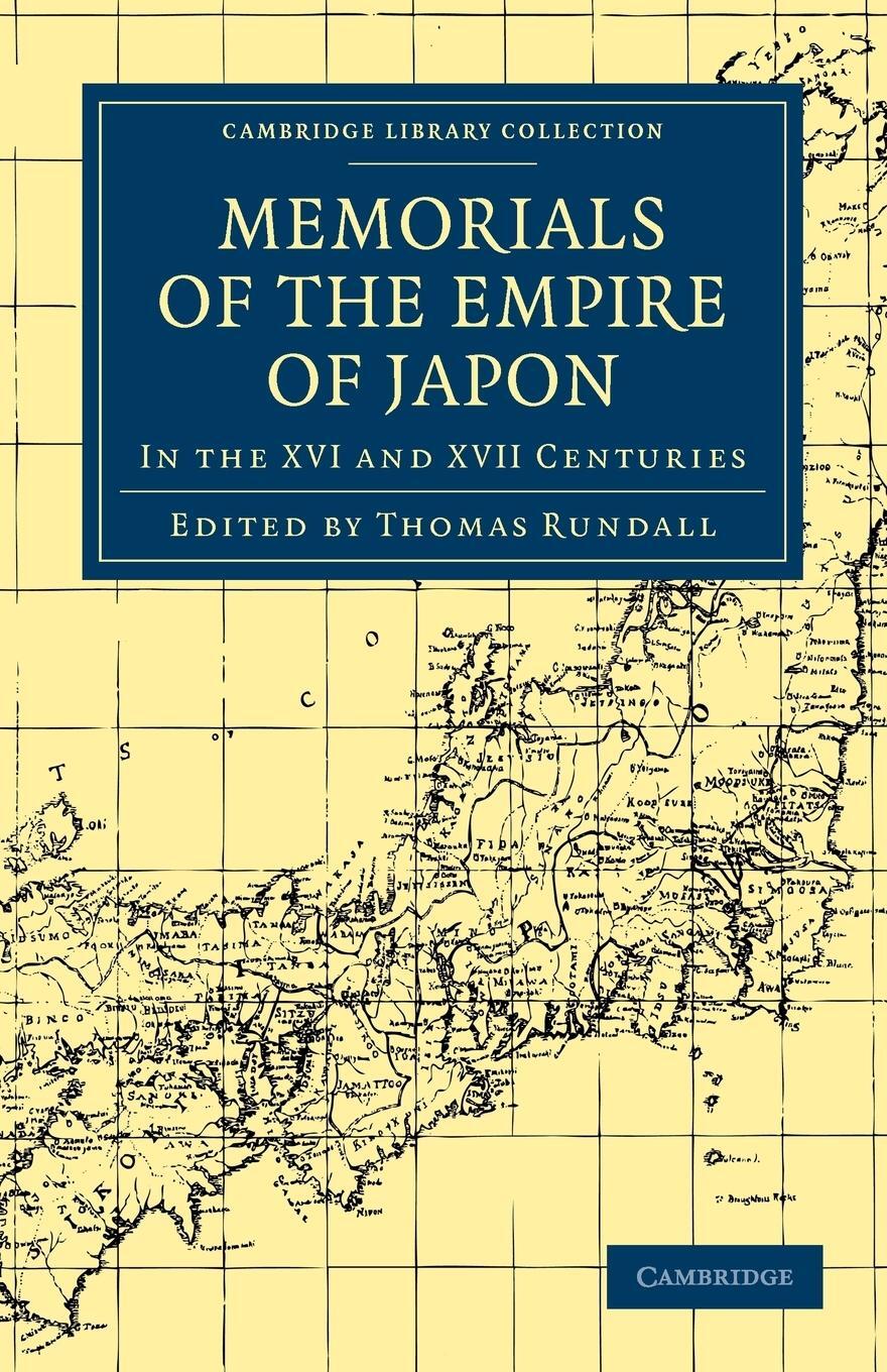 Cover: 9781108008051 | Memorials of the Empire of Japon | In the XVI and XVII Centuries
