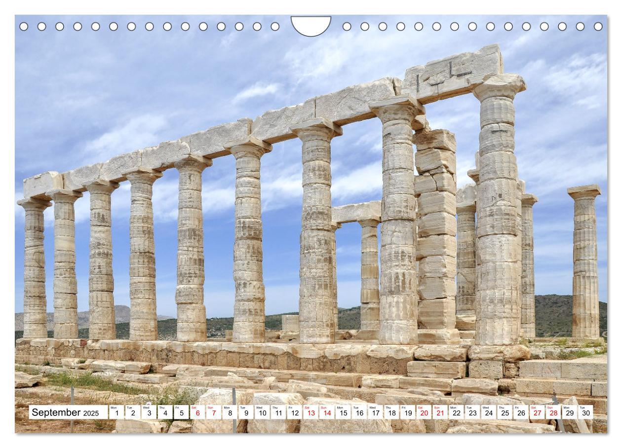 Bild: 9781325835614 | Ancient Greece and Architecture (Wall Calendar 2025 DIN A4...