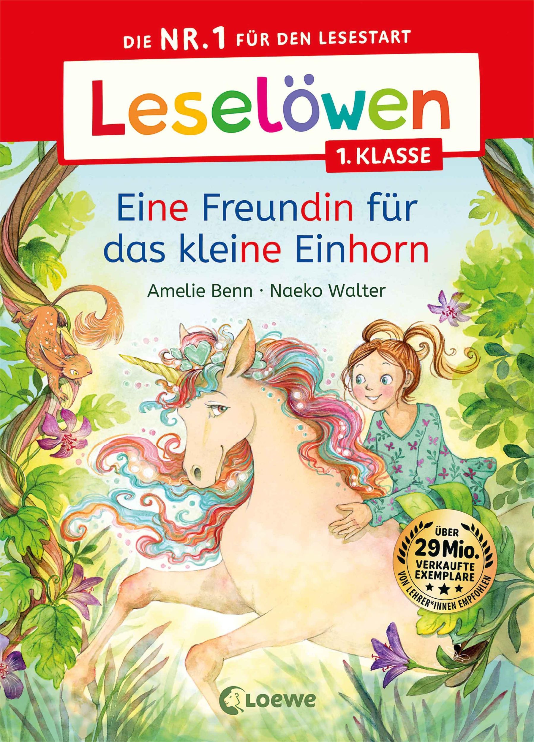 Cover: 9783743218239 | Leselöwen 1. Klasse - Eine Freundin für das kleine Einhorn | Benn