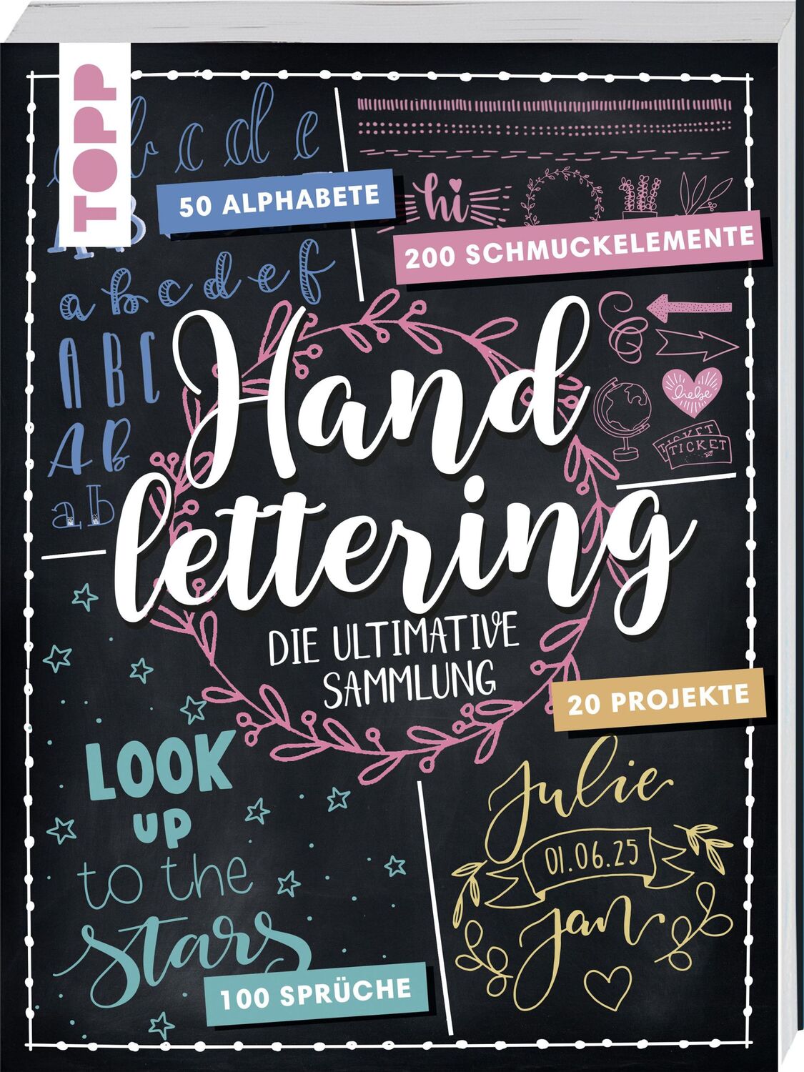 Cover: 9783735881601 | Handlettering - Die ultimative Sammlung | Frechverlag | Taschenbuch