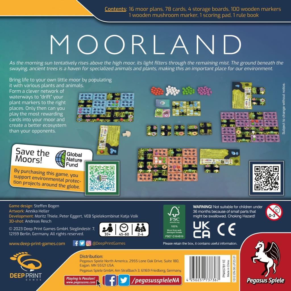 Bild: 4250231737367 | Moorland (Deep Print Games) (English Edition) | Spiel | 57811E | 2023