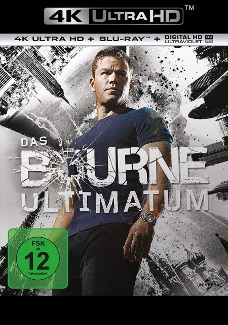 Cover: 5053083093075 | Das Bourne Ultimatum | 4K Ultra HD Blu-ray + Blu-ray | Paul Greengrass