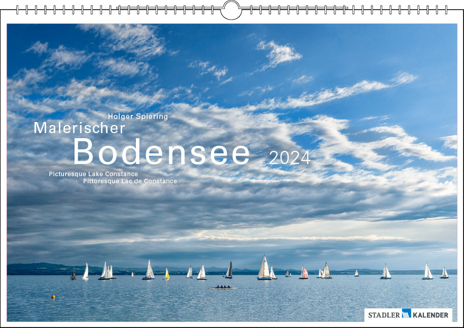 Cover: 9783861923015 | Malerischer Bodensee 2024 | Holger Spiering | Kalender | Spiralbindung