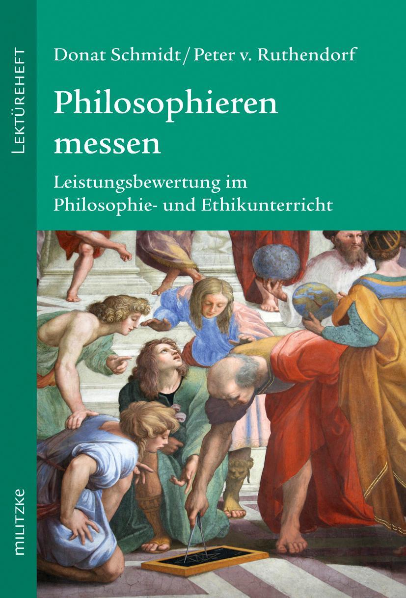 Cover: 9783861895916 | Philosophieren messen | Werkstattbuch | Donat Schmidt (u. a.) | Buch