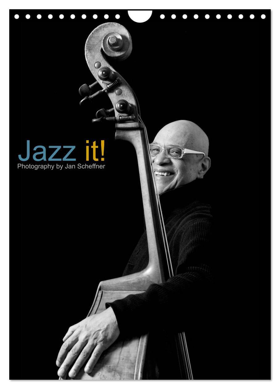 Cover: 9783675690752 | Jazz it! (Wandkalender 2024 DIN A4 hoch), CALVENDO Monatskalender