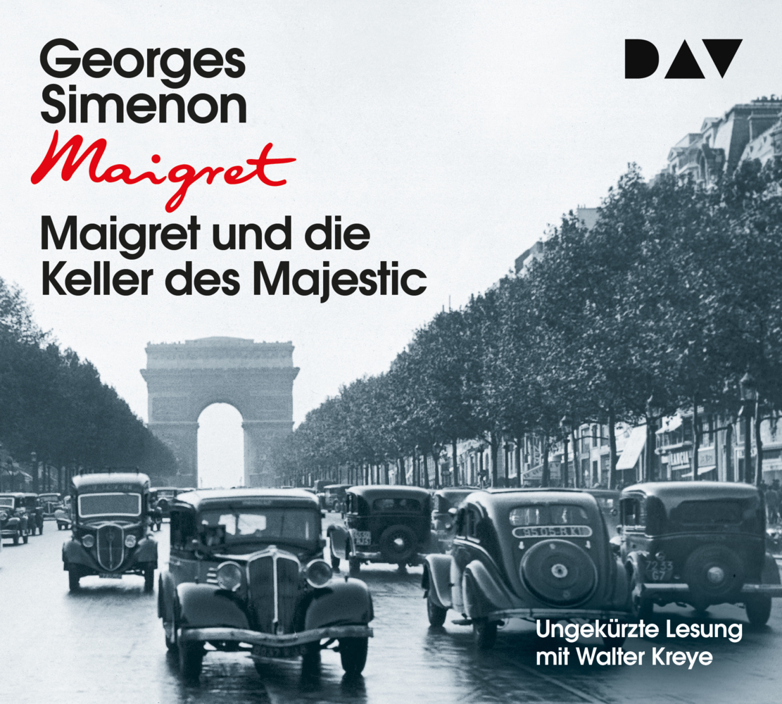 Cover: 9783742410160 | Maigret und die Keller des Majestic, 4 Audio-CDs | Georges Simenon
