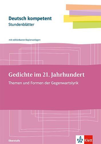 Cover: 9783123526848 | Stundenblätter Gedichte im 21. Jahrhundert | Bundle | 1 Taschenbuch